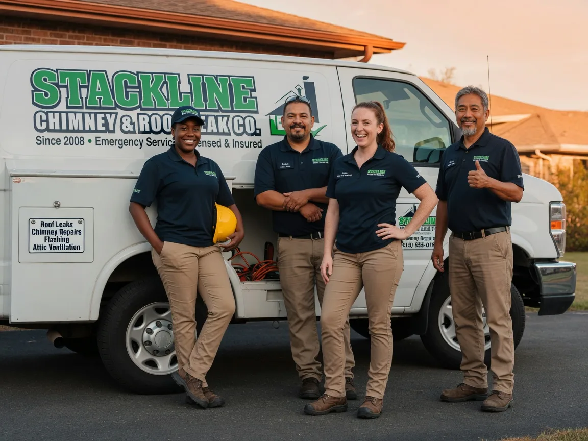 Chimney flashing repair company in Webster, TX